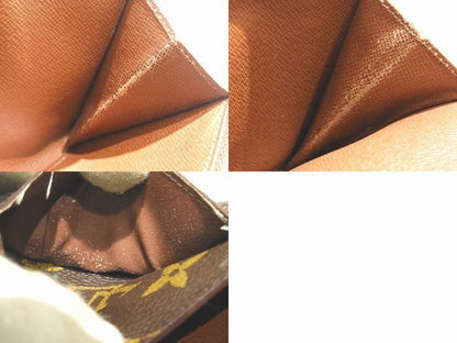 Louis Vuitton Medium Zipper Long Wallet Monogram Old Shape Sarah Ladies 2 Card