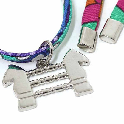 Hermes Silk Bracelet Choker Charm 2017 Paris Main Store Limited Not Released In