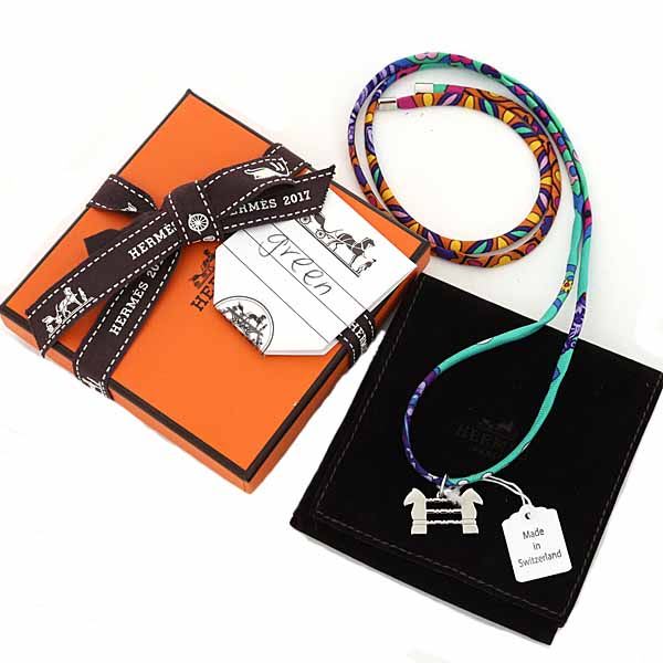 Hermes Silk Bracelet Choker Charm 2017 Paris Main Store Limited Not Released In