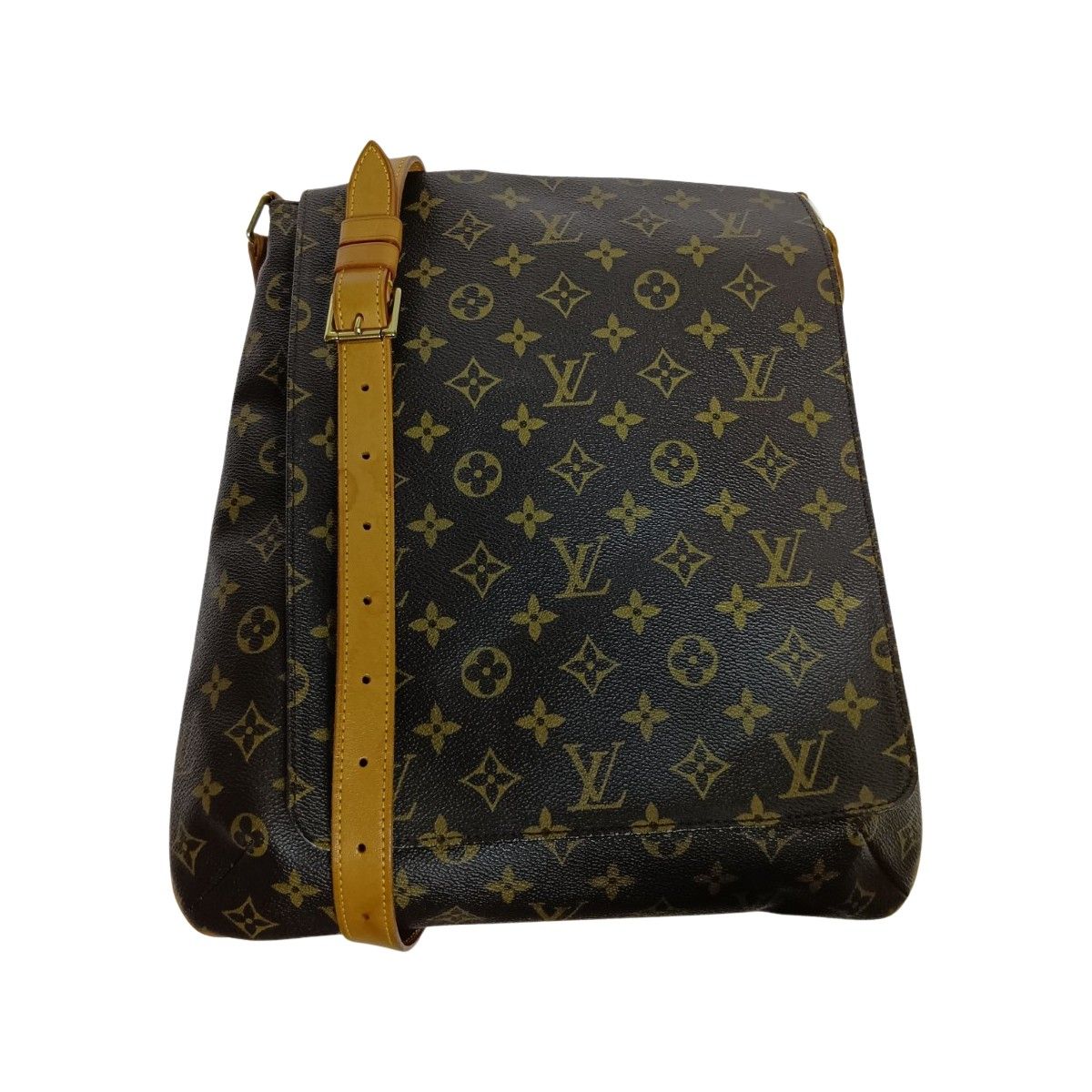 Louis Vuitton Monogram Musette Shoulder Bag M51256 Brown
