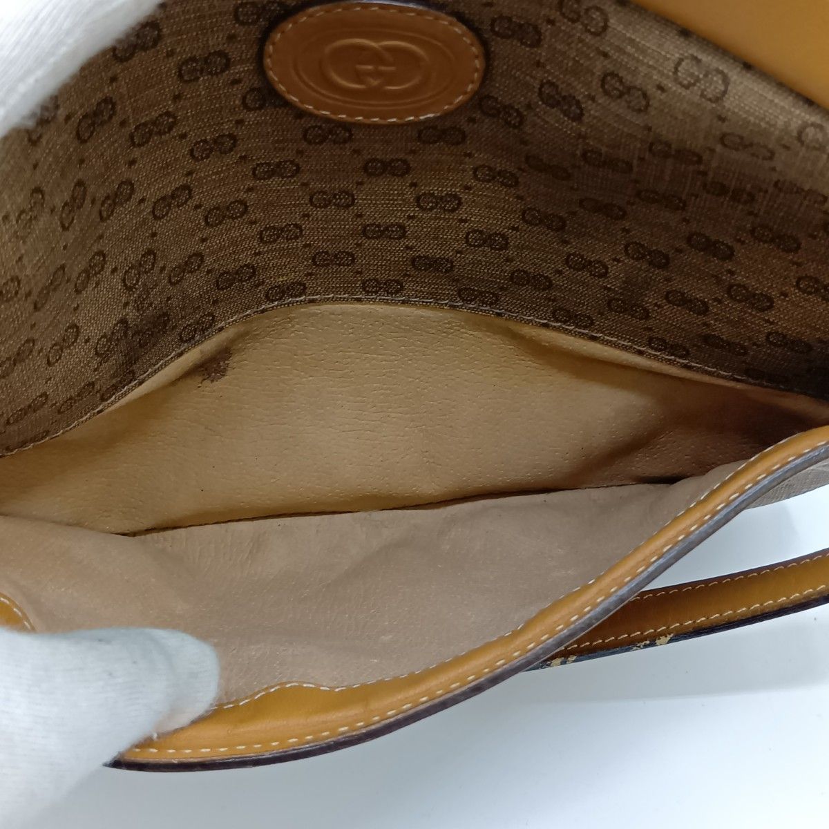 Gucci Shoulder Bag Old Gucci Micro GG 007 23 0017