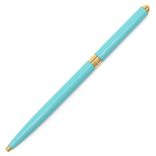 Tiffany & Co Tiffany & Co Ballpoint Pen Blue Purse Pen GP Metal Lacquer Blue X