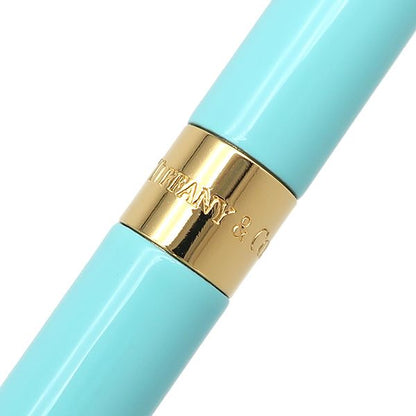 Tiffany & Co Tiffany & Co Ballpoint Pen Blue Purse Pen GP Metal Lacquer Blue X