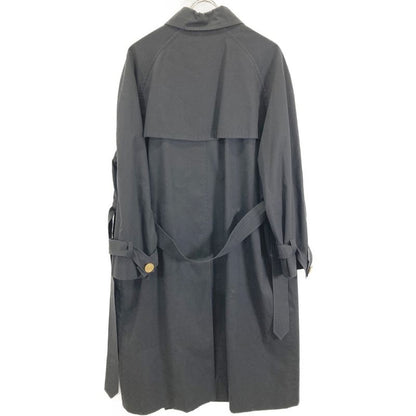 Celine JC Period Black Gold Button Trench Coat 90s No Description