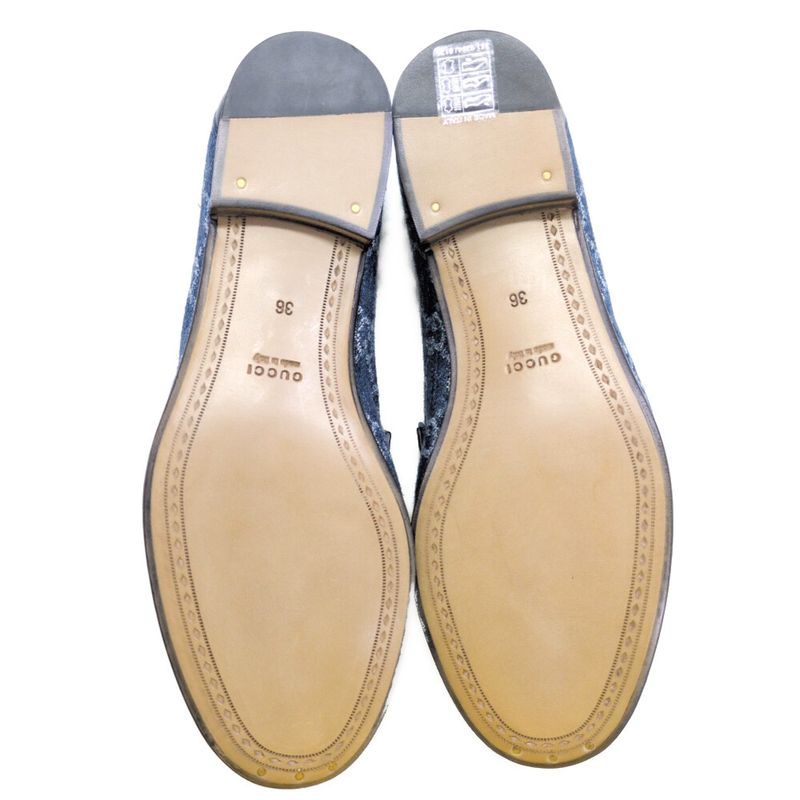 Gucci Horsebit 1953 Loafer Shoes / 815526 / 36 / Blue / Next Day Delivery