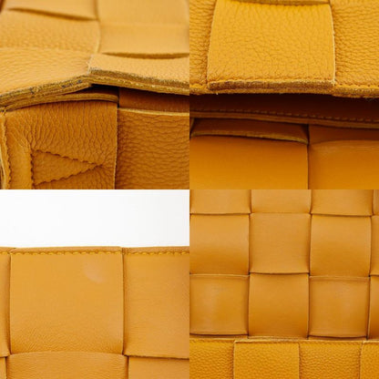 Bottega Veneta Bottega Veneta Cassette Intrecciato 666870 Calf Camel Women