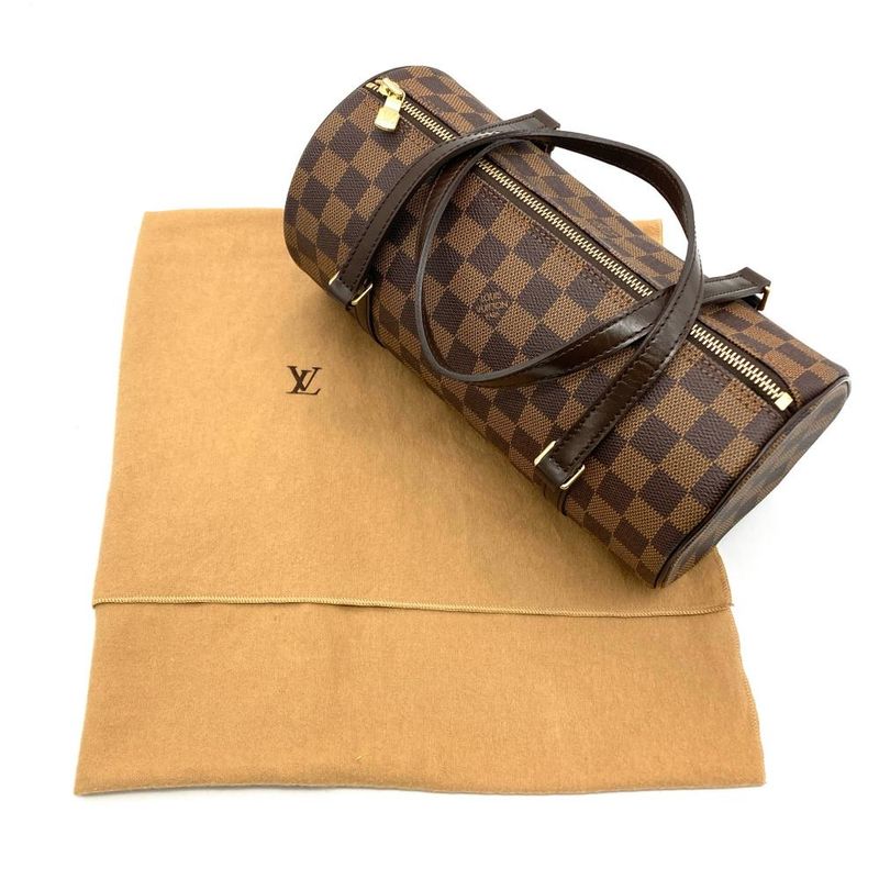 Louis Vuitton Papillon 26 Handbag Damier Ebène N51304 Brown