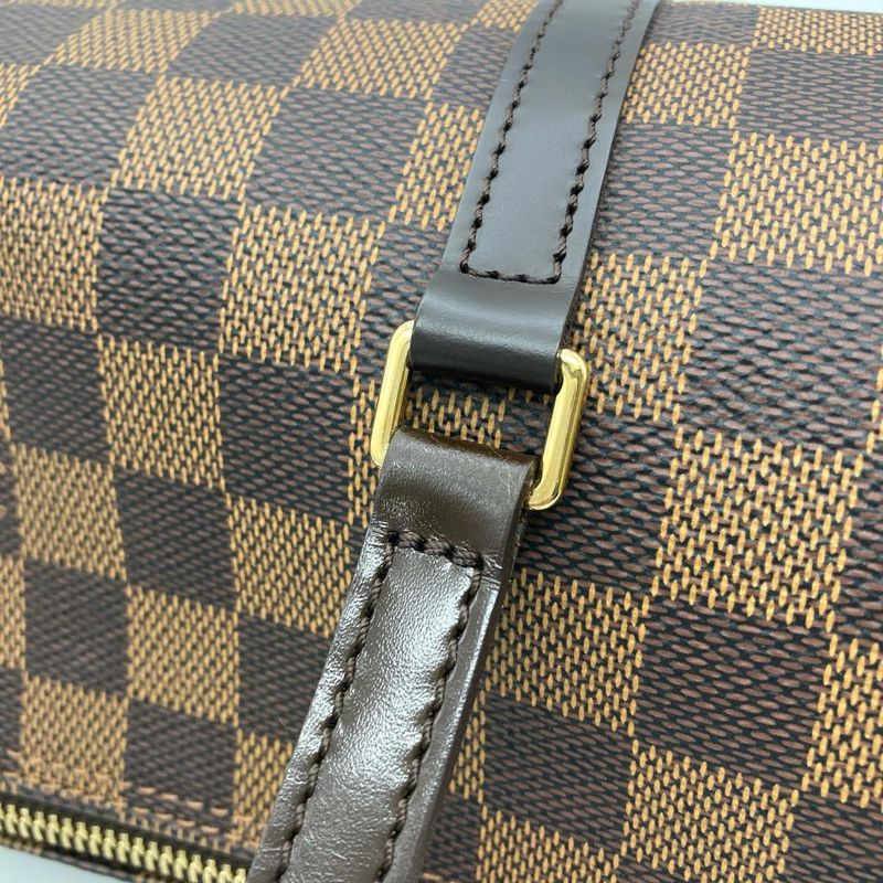 Louis Vuitton Papillon 26 Handbag Damier Ebène N51304 Brown