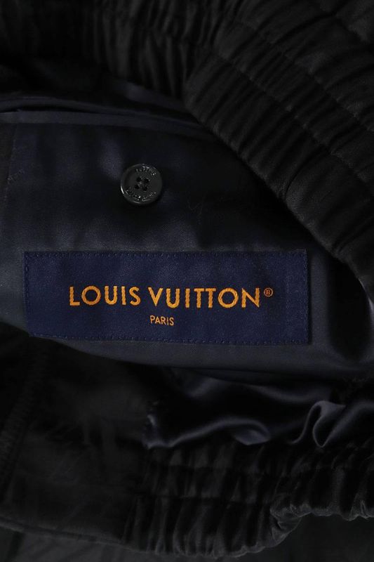 Louis Vuitton 24AW Rm242mf DLI Hrfb1e Tailored Wool Blouson With Logo All Over