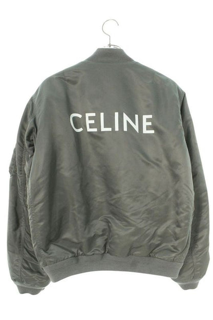 Celine 21AW 2w426889o Nylon Tsui Lou Zu Bomber Jacket Blouson Men's S