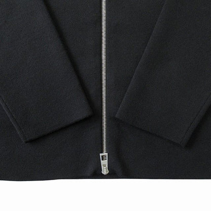 23AW Loewe Driver's Knit Jacket Blouson Oversized Zip Up Embossed Anagram Back