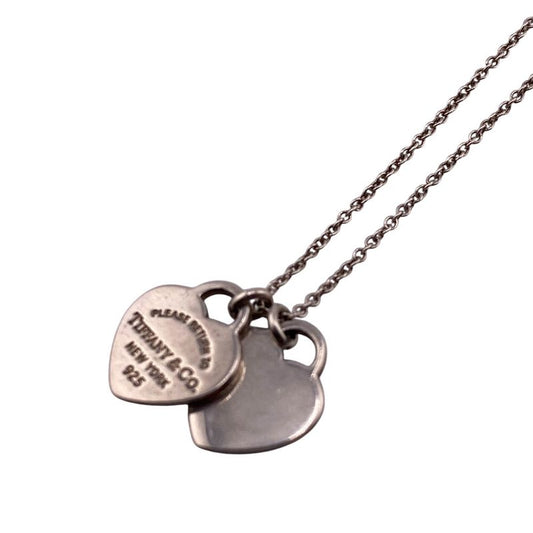 Tiffany & Cotiffany & Co 22309307 Return To Tiffany & Co Double Heart Tag