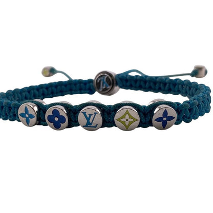 Louis Vuitton M1088a Bangle LV Initials Monogram Colors Bracelet Brand Name