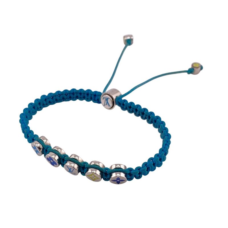 Louis Vuitton M1088a Bangle LV Initials Monogram Colors Bracelet Brand Name