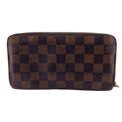 Louis Vuitton N60015 Zippy Wallet Damier Long Wallet Brand Card Holder Coin