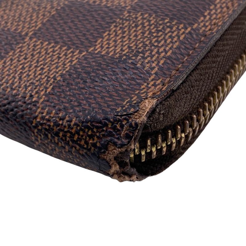 Louis Vuitton N60015 Zippy Wallet Damier Long Wallet Brand Card Holder Coin