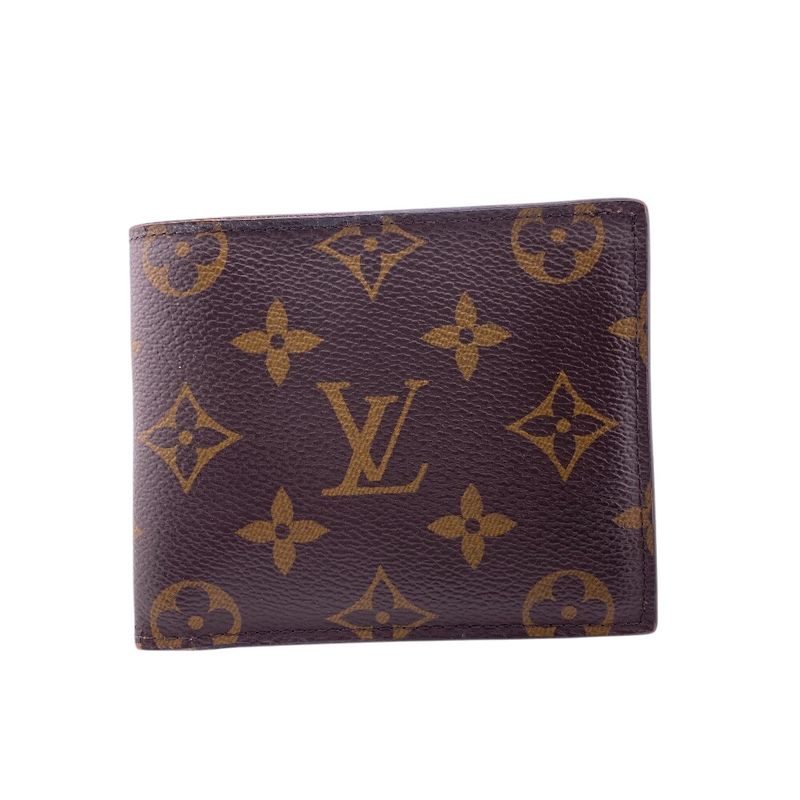 Louis Vuitton M62288 Portefeuille Marco NM Compact Wallet Monogram Fold Wallet