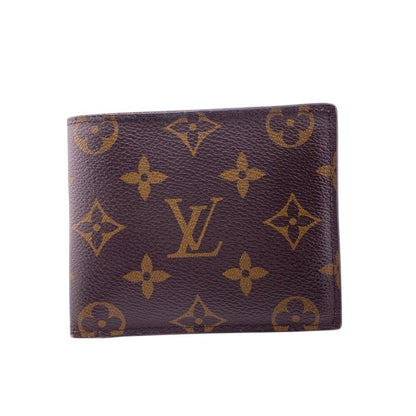 Louis Vuitton M62288 Portefeuille Marco NM Compact Wallet Monogram Fold Wallet