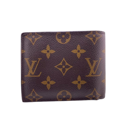 Louis Vuitton M62288 Portefeuille Marco NM Compact Wallet Monogram Fold Wallet