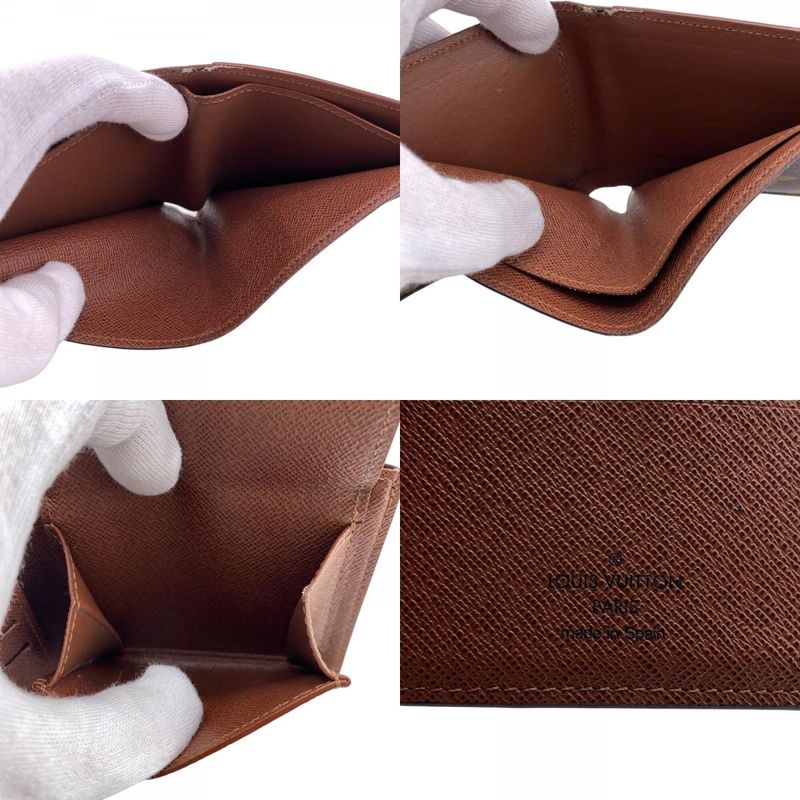 Louis Vuitton M62288 Portefeuille Marco NM Compact Wallet Monogram Fold Wallet