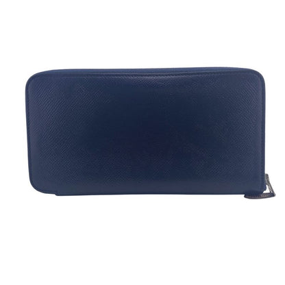 Hermes Azap Long Silk Inn Round Zipper Long Wallet Branded Card Holder Coin