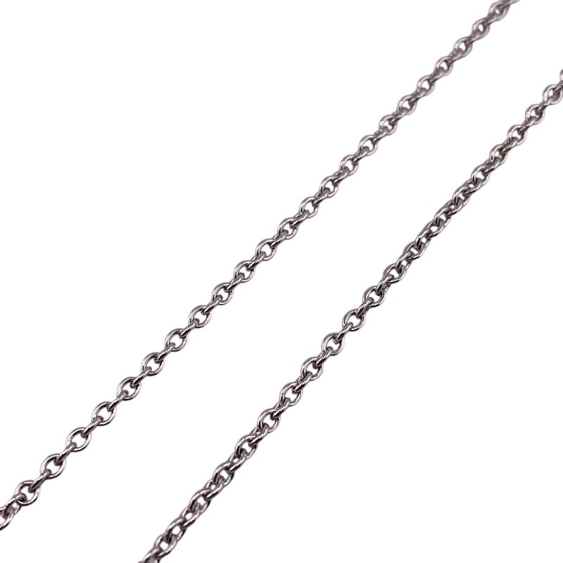 Dior Cles Dee Lune Necklace Branded Chain Jewelry Silver Women
