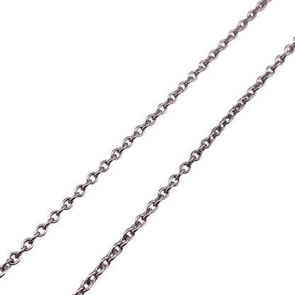 Dior Cles Dee Lune Necklace Branded Chain Jewelry Silver Women