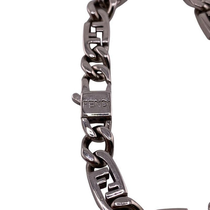 Fendi Or Lock Bracelet Branded Accessory Silver Ladies