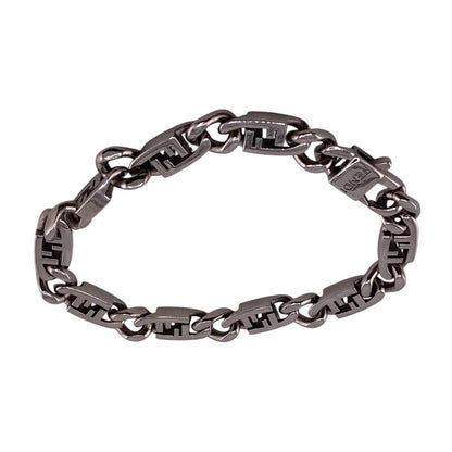 Fendi Or Lock Bracelet Branded Accessory Silver Ladies
