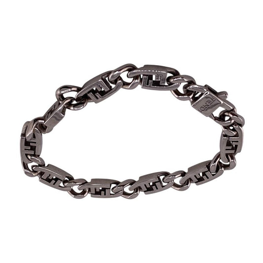 Fendi Or Lock Bracelet Branded Accessory Silver Ladies