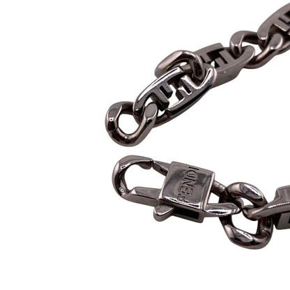 Fendi Or Lock Bracelet Branded Accessory Silver Ladies