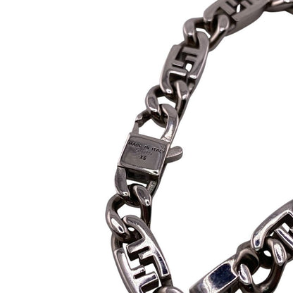 Fendi Or Lock Bracelet Branded Accessory Silver Ladies