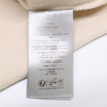 DIOR Beige 513m617a2000 CD Icon Sweater L