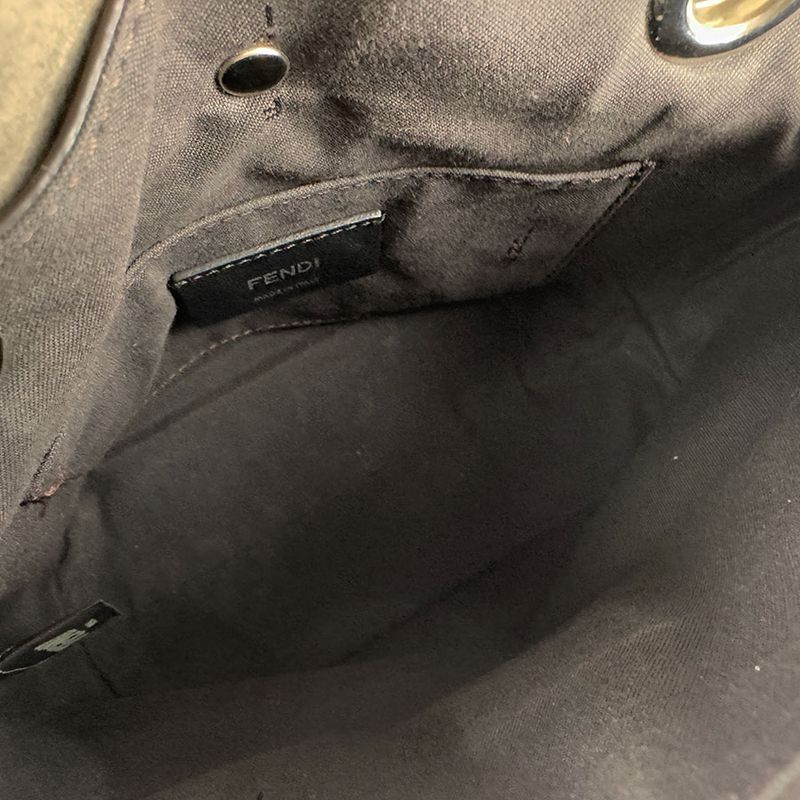 Fendi Crossbody Shoulder Bag Backpack Tooth Cool Mini 8bz041-21h