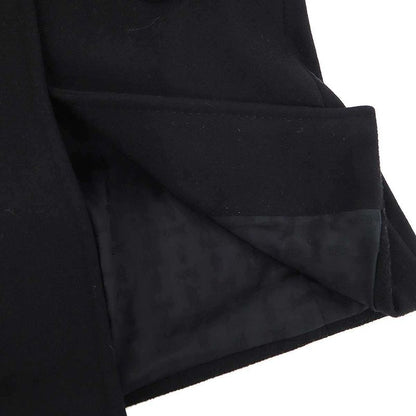 Gucci Horsebit Wool Long Coat 204897 Zs828 Black 38