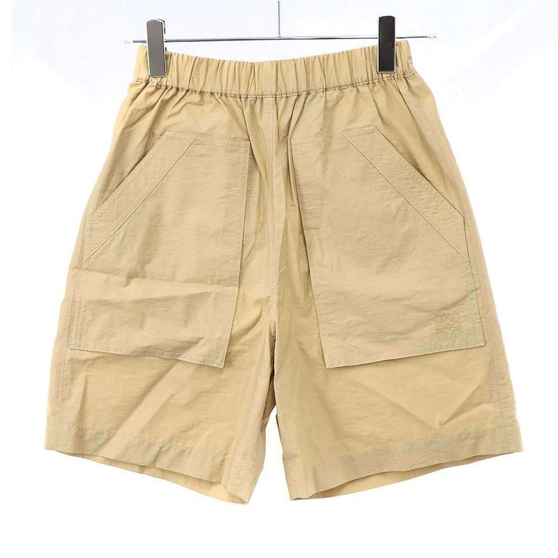 Loewe Paula's Ibiza Loewe Paula's Ibiza 23ss Anagram Shorts Beige XS