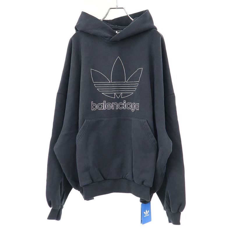 Balenciaga×adidas Balenciaga Adidas Large Hoodie Oversize D Hoodie 712396 Tnva9