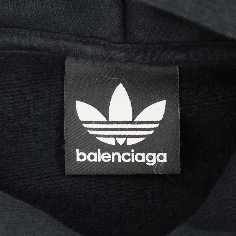 Balenciaga×adidas Balenciaga Adidas Large Hoodie Oversize D Hoodie 712396 Tnva9
