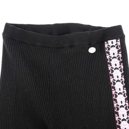 Chanel Sideline Knit Leggings P65170k61046 Black 38