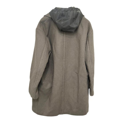 Hermes Long Coat Chester Pt9617 Wool Glaze Gray