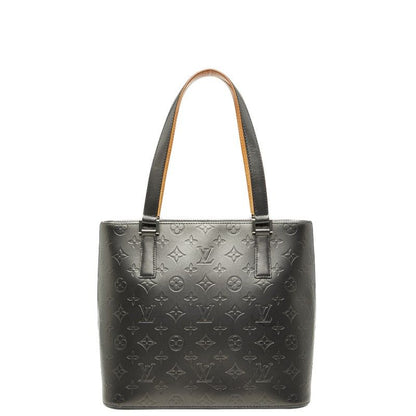 Louis Vuitton Monogram Matte Stockton Shoulder Bag Tote Bag M55112 Noir Black