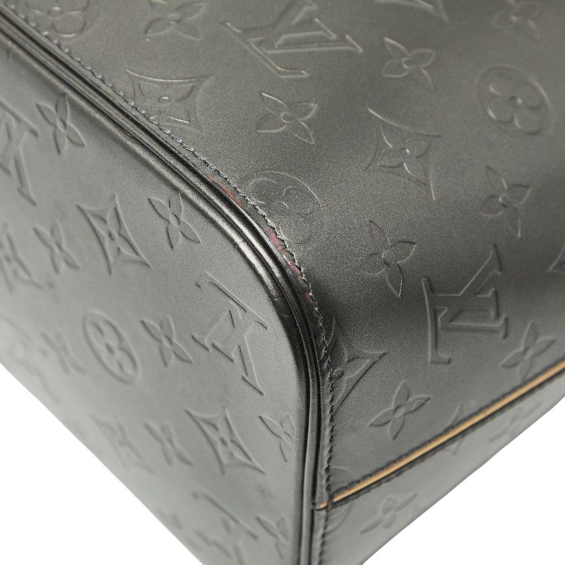 Louis Vuitton Monogram Matte Stockton Shoulder Bag Tote Bag M55112 Noir Black