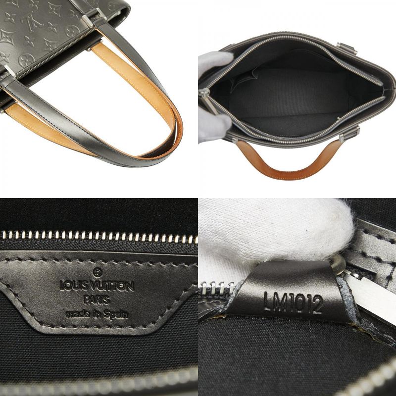 Louis Vuitton Monogram Matte Stockton Shoulder Bag Tote Bag M55112 Noir Black