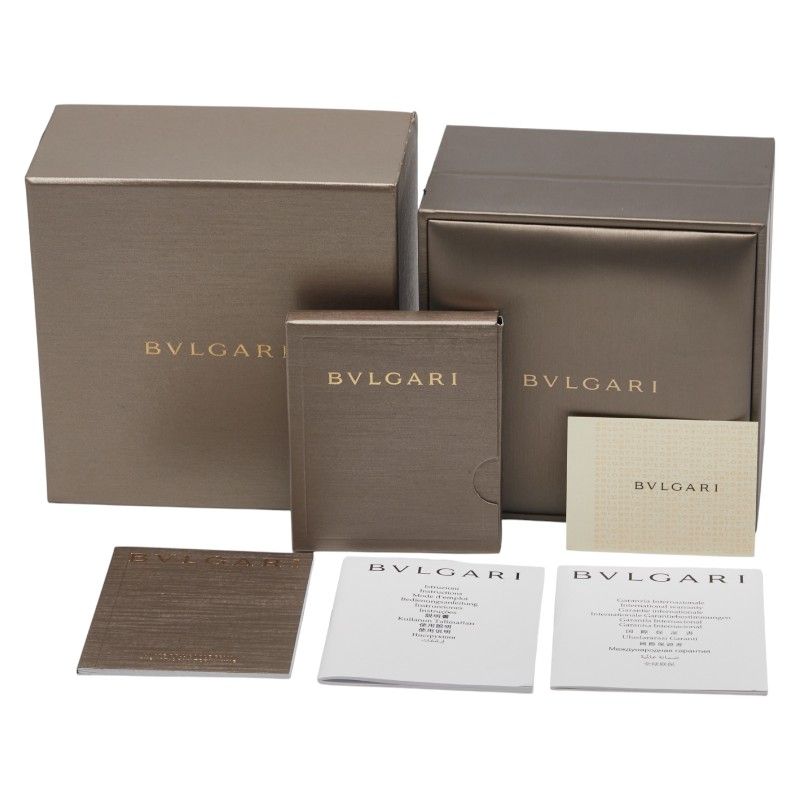 Bulgari 12P Diamond Bbl26s Stainless Steel Ladies Bvlgari
