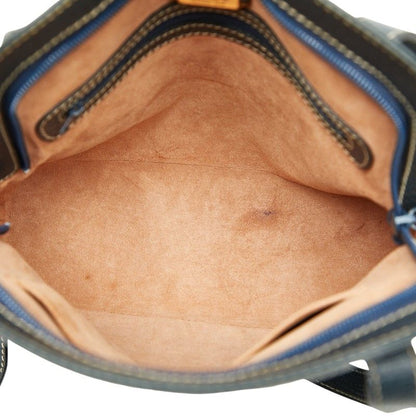 Loewe Handbag Tote Bag Blue Leather Women's Loewe