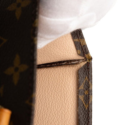 Louis Vuitton Monogram Sac Pura Handbag Tote Bag M51140 Brown PVC Leather Women