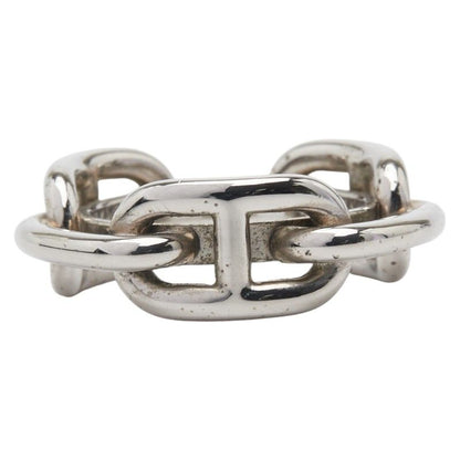 Hermes Chaine D'ancre Silver Metal Ladies Hermes