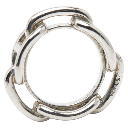 Hermes Chaine D'ancre Silver Metal Ladies Hermes