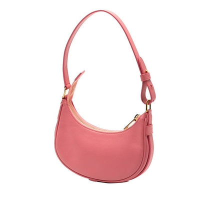 Celine Handbag Hobo Bag Pink Leather Women's Celine