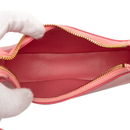Celine Handbag Hobo Bag Pink Leather Women's Celine